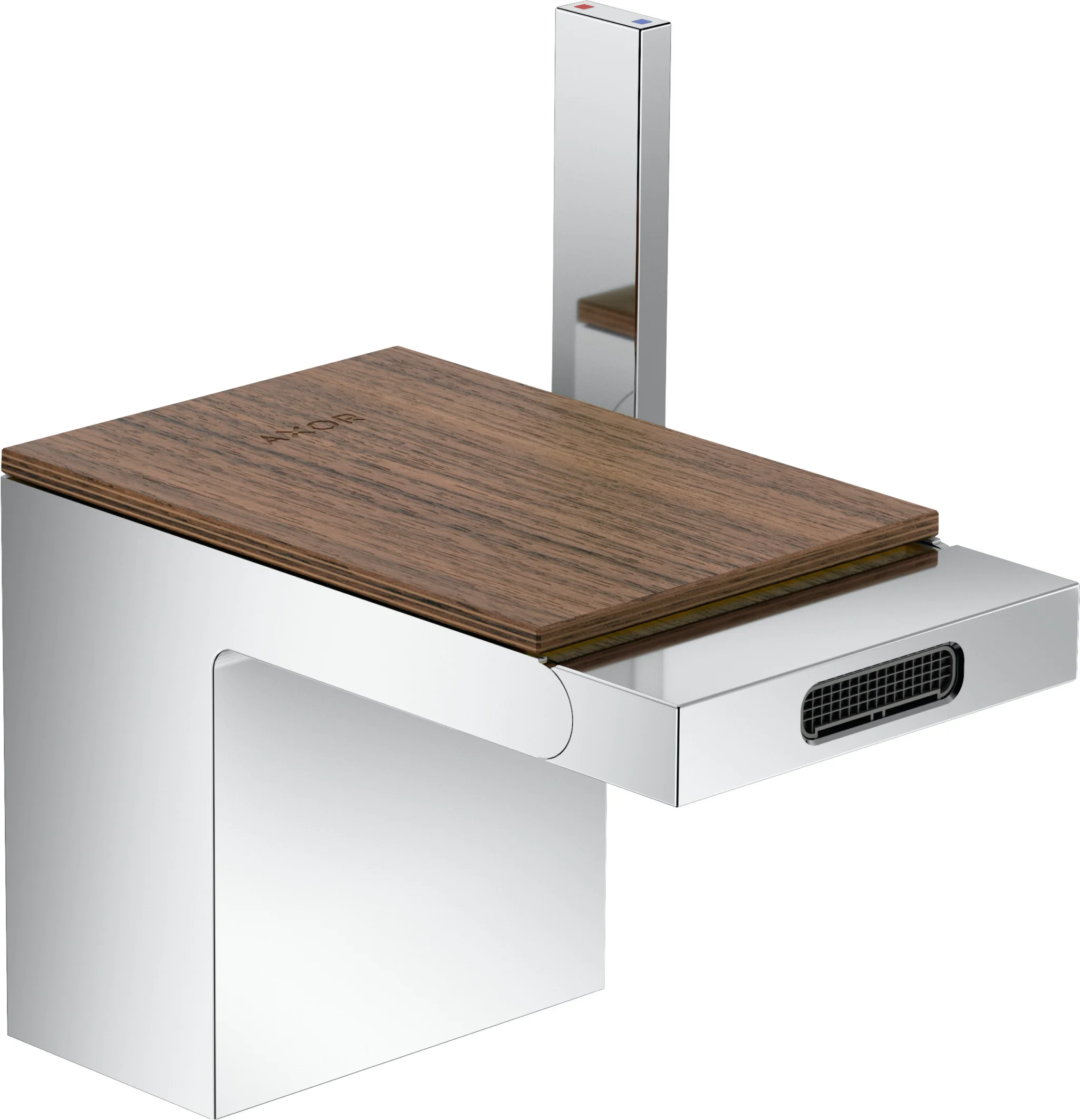 Hansgrohe AXOR MyEdition Bidetmischer - Einhebel-Bidetmischer mit Push-Open Ablaufgarnitur, Chrom, Ausladung 121 mm, Auslaufhöhe 83 mm Hansgrohe AXOR MyEdition Bidetmischer - Einhebel-Bidetmischer mit Push-Open Ablaufgarnitur, Chrom, Ausladung 121 mm, Auslaufhöhe 83 mm