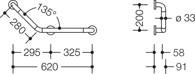 HEWI Haltegriff „Serie 801“