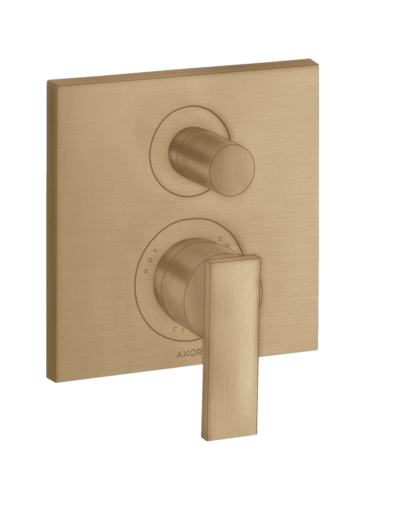 Hansgrohe AXOR Citterio Einhebel-Wannenmischer Unterputz Brushed Bronze