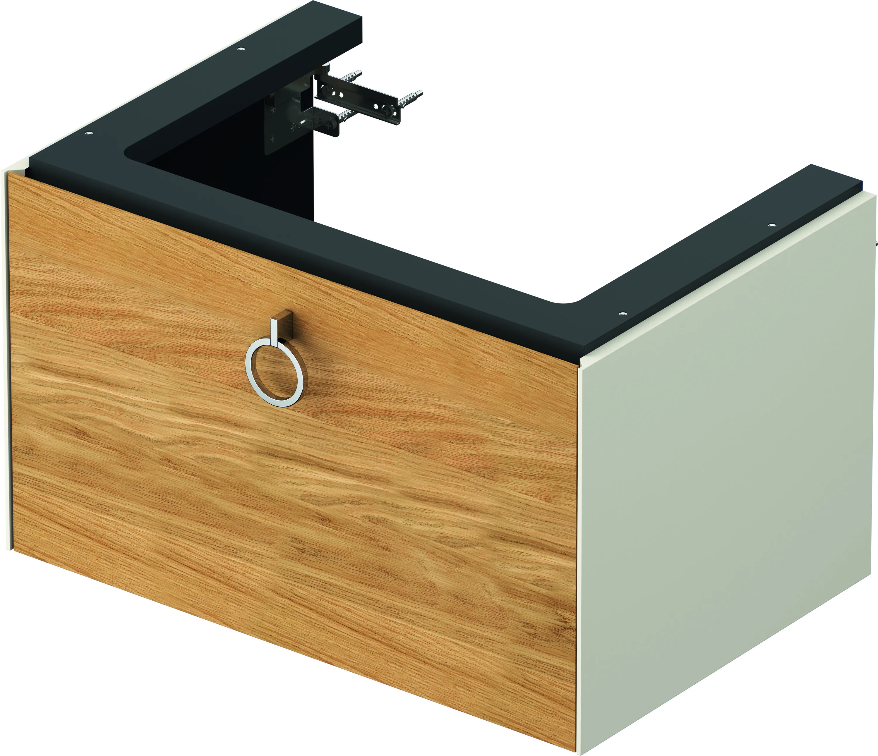 Duravit Waschtischunterschrank „White Tulip“, mit Beleuchtung