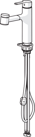 Hansa Einhand-Küchenarmatur „Ronda“ Ausladung 200 mm in chrom Hansa Einhand-Küchenarmatur „Ronda“ Ausladung 200 mm in chrom