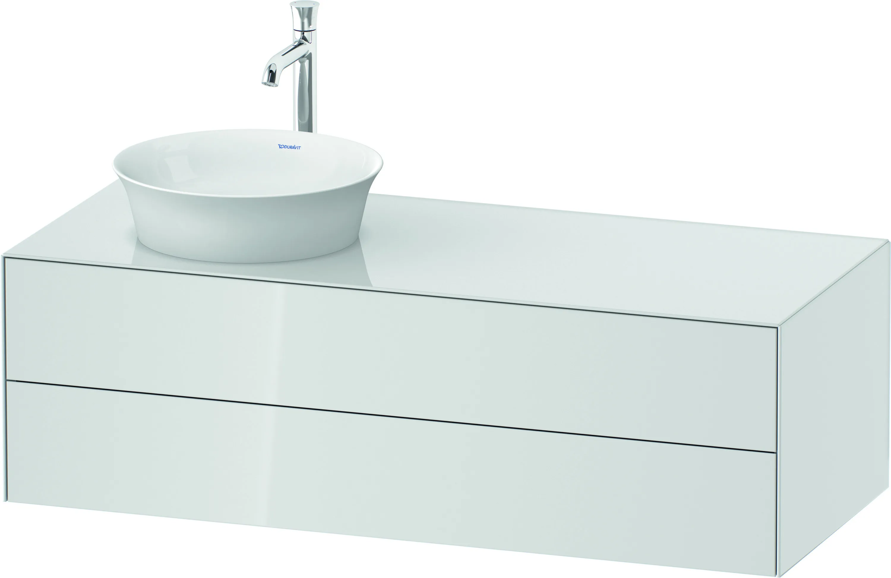 Duravit Waschtischunterschrank „White Tulip“, mit Beleuchtung
