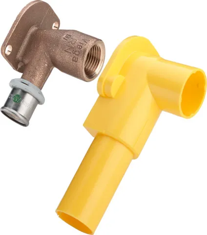 Viega „Sanfix P“ Fitting mit 2 Anschlüssen Viega „Sanfix P“ Fitting mit 2 Anschlüssen