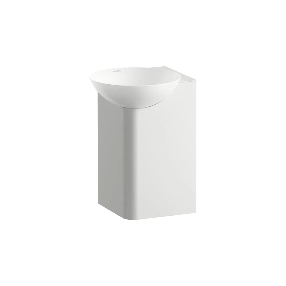 Laufen Waschplatz INSERT glasierter Stahl quadratisch 350 x 350 x 470 mm in weiß