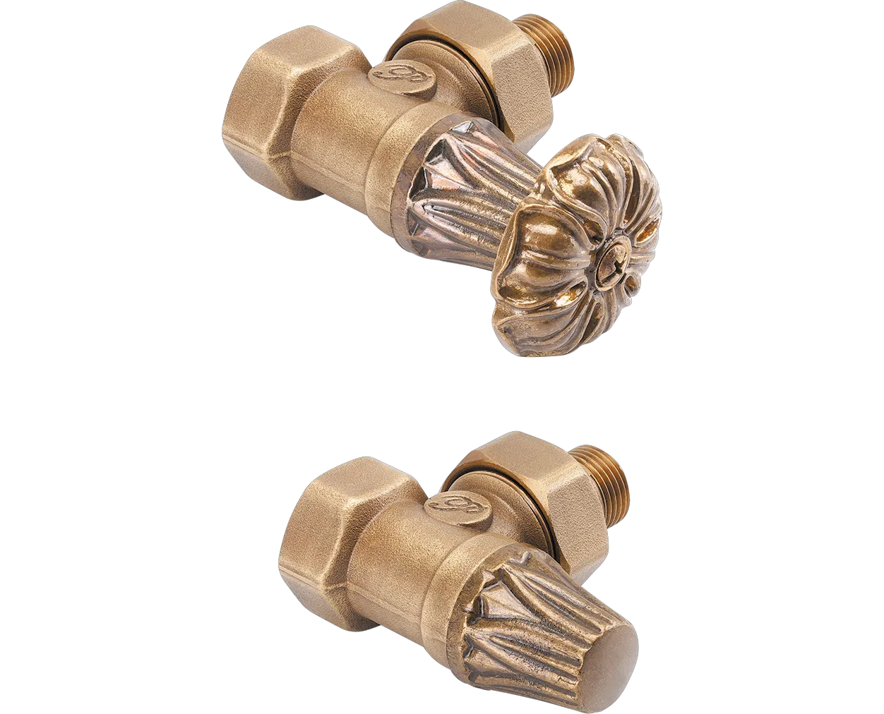 ASW HG-TEC Retroventil mit Rundkopf ½" Set Bronze ASW HG-TEC Retroventil mit Rundkopf ½" Set Bronze