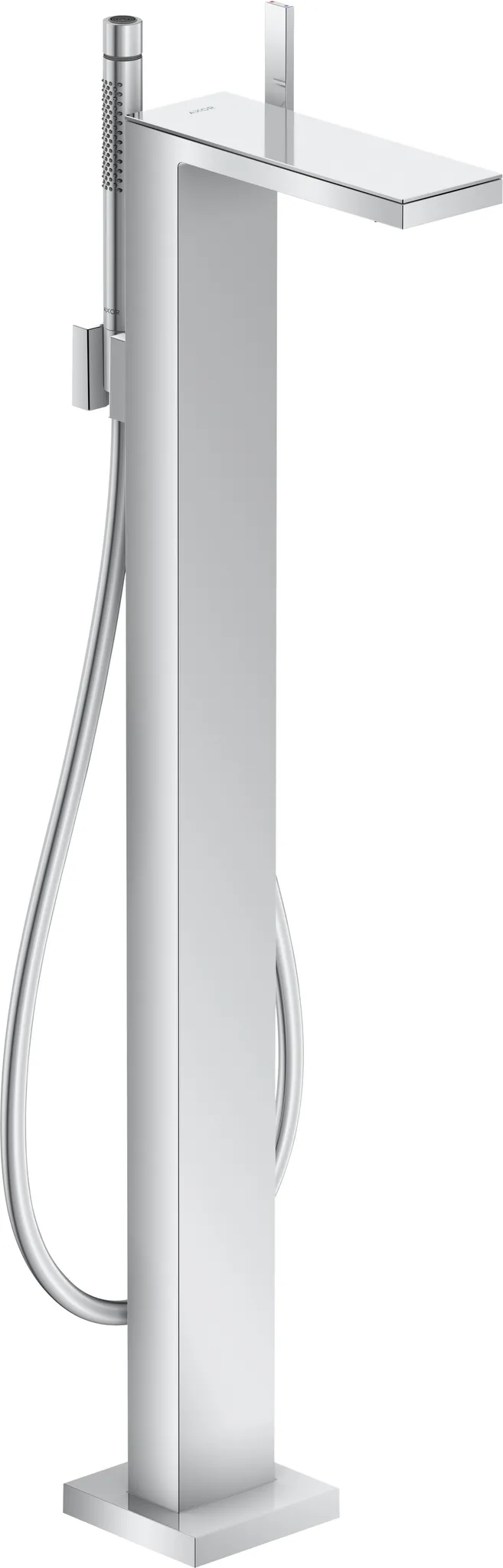 AXOR MyEdition Einhebel-Wannenmischer bodenstehend ohne Platte Chrom