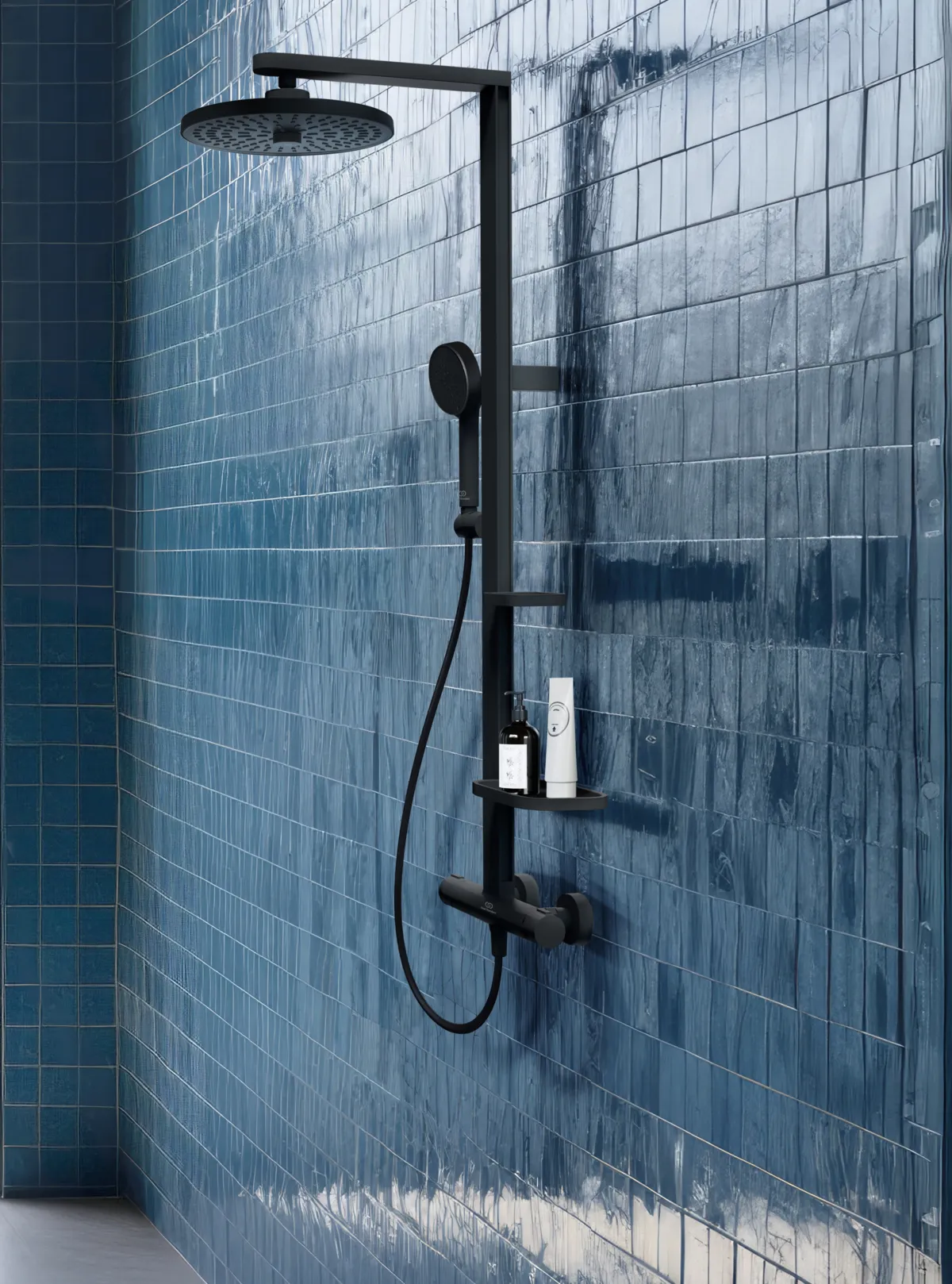 Ideal Standard Duschsystem Ceratherm Alu+ Silk Black Ideal Standard Duschsystem Ceratherm Alu+ Silk Black