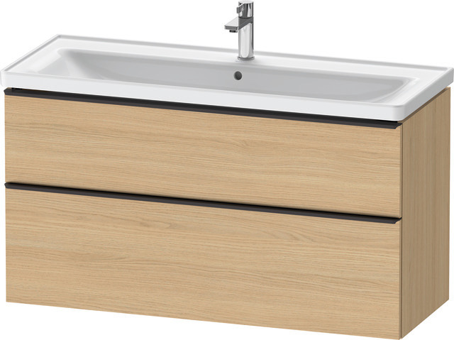 Duravit Waschtischunterschrank wandhängend „D-Neo“ 118,4 × 62,5 × 45,2 cm