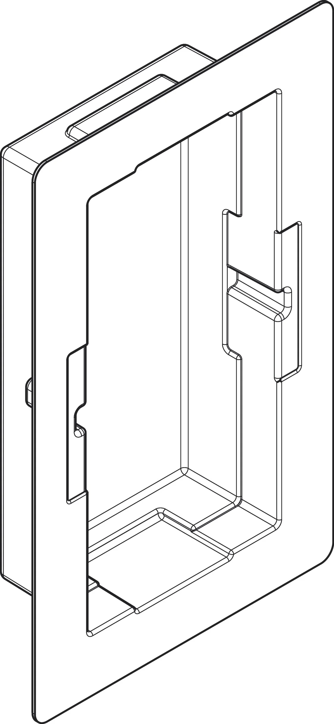 Hansgrohe XtraStoris Einbauset – 150 x 300 x 70 mm, hochwertige Einbauarmatur für moderne Bäder