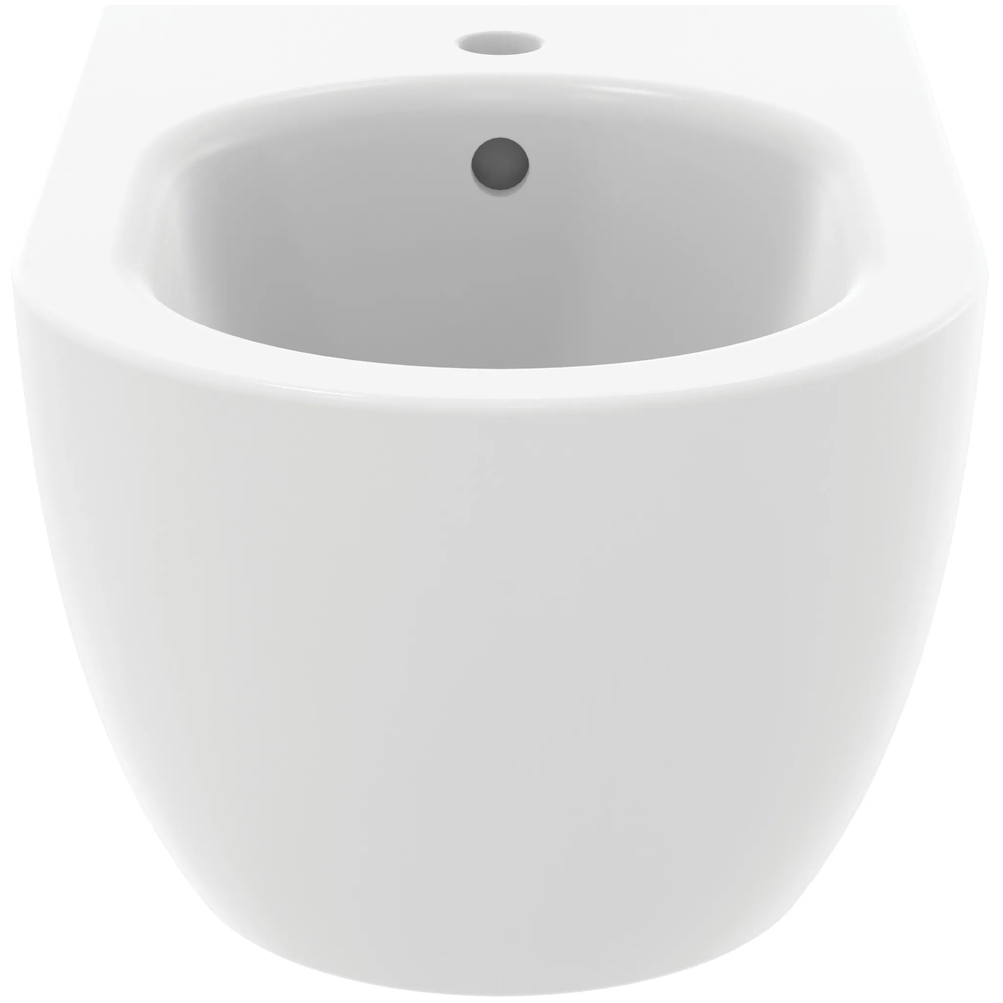Ideal Standard Bidet „BlendCurve“, Befestigung verdeckt 35,5 × 54 × 25 cm in Seidenweiß