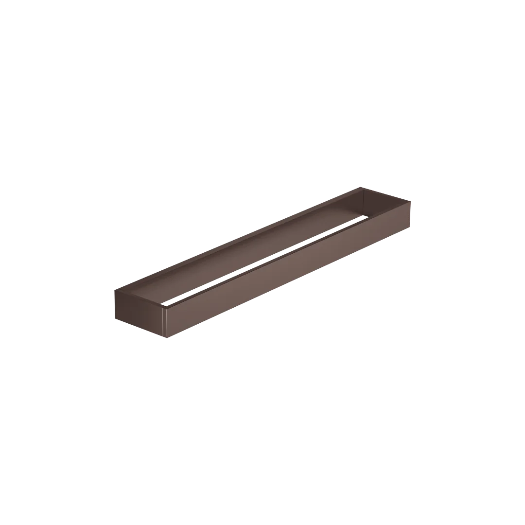 Dornbracht Badetuchhalter SERIENSPEZIFISCH Dark Bronze gebürstet PVD, 320 x 450 mm, Höhe 35 mm, Ausladung 80 mm