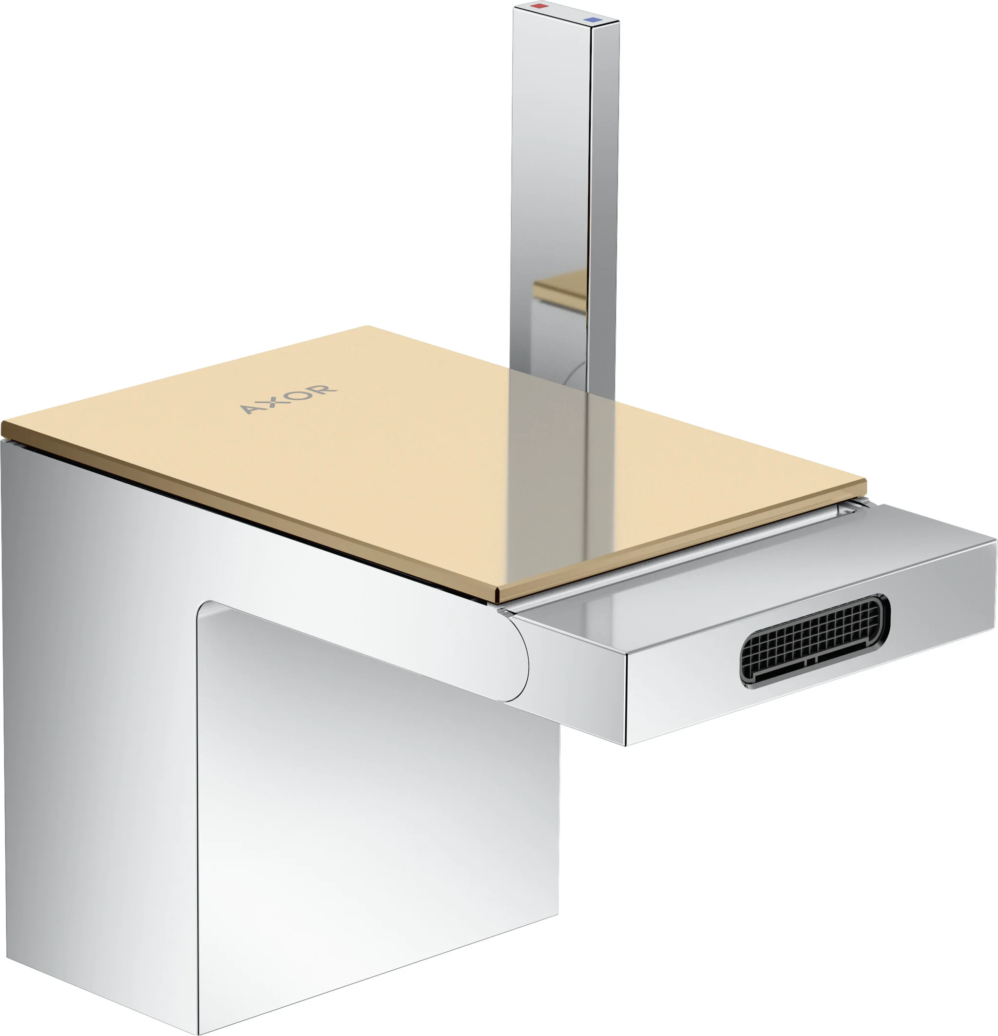Hansgrohe AXOR MyEdition Bidetmischer - Einhebel-Bidetmischer mit Push-Open Ablaufgarnitur, Chrom, Ausladung 121 mm, Auslaufhöhe 83 mm Hansgrohe AXOR MyEdition Bidetmischer - Einhebel-Bidetmischer mit Push-Open Ablaufgarnitur, Chrom, Ausladung 121 mm, Auslaufhöhe 83 mm