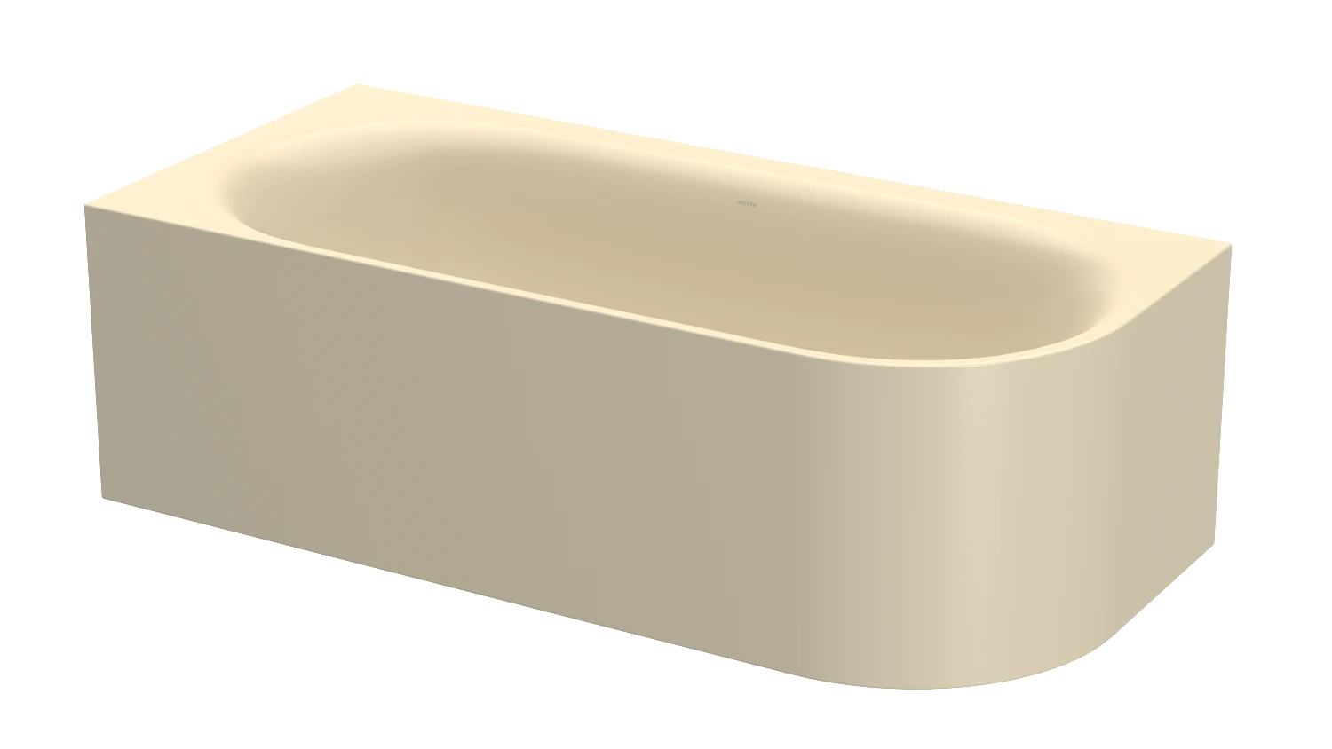 Bette oval Badewanne „BetteLux Oval IV Silhouette“ 185 × 85 cm in Cream