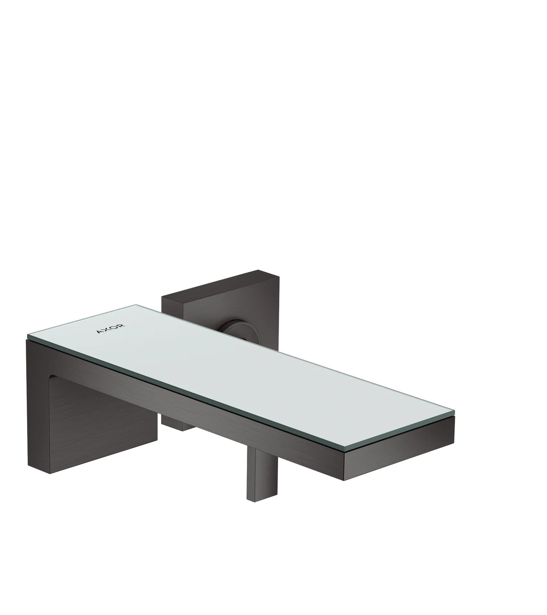 Hansgrohe AXOR MyEdition Mischer mit Platte 245 Glas, abnehmbar Hansgrohe AXOR MyEdition Mischer mit Platte 245 Glas, abnehmbar