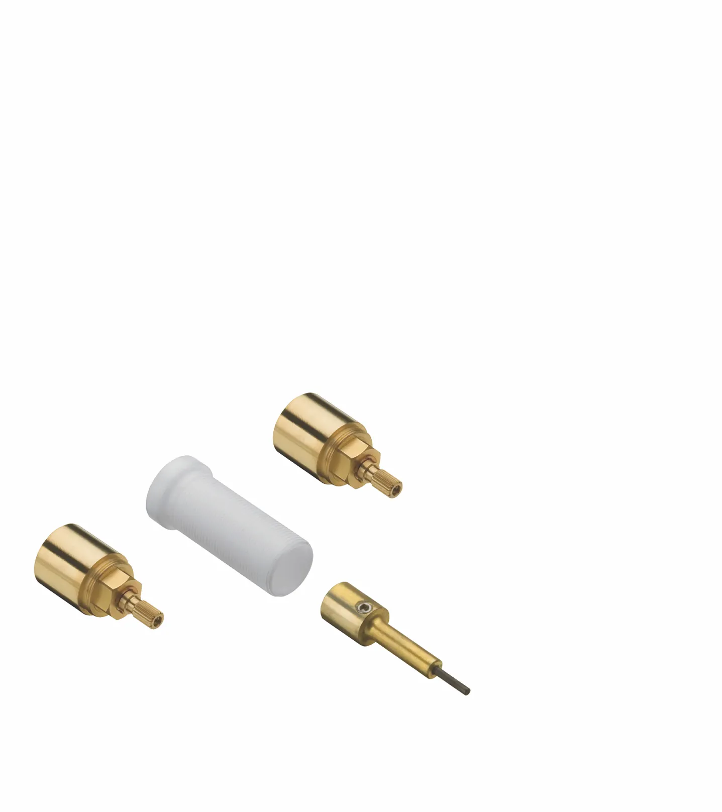 Hansgrohe Verlängerungsarmatur AXOR Starck/Terrano, 25 mm, 3-Loch Wannenarmatur Unterputz, chrom Hansgrohe Verlängerungsarmatur AXOR Starck/Terrano, 25 mm, 3-Loch Wannenarmatur Unterputz, chrom