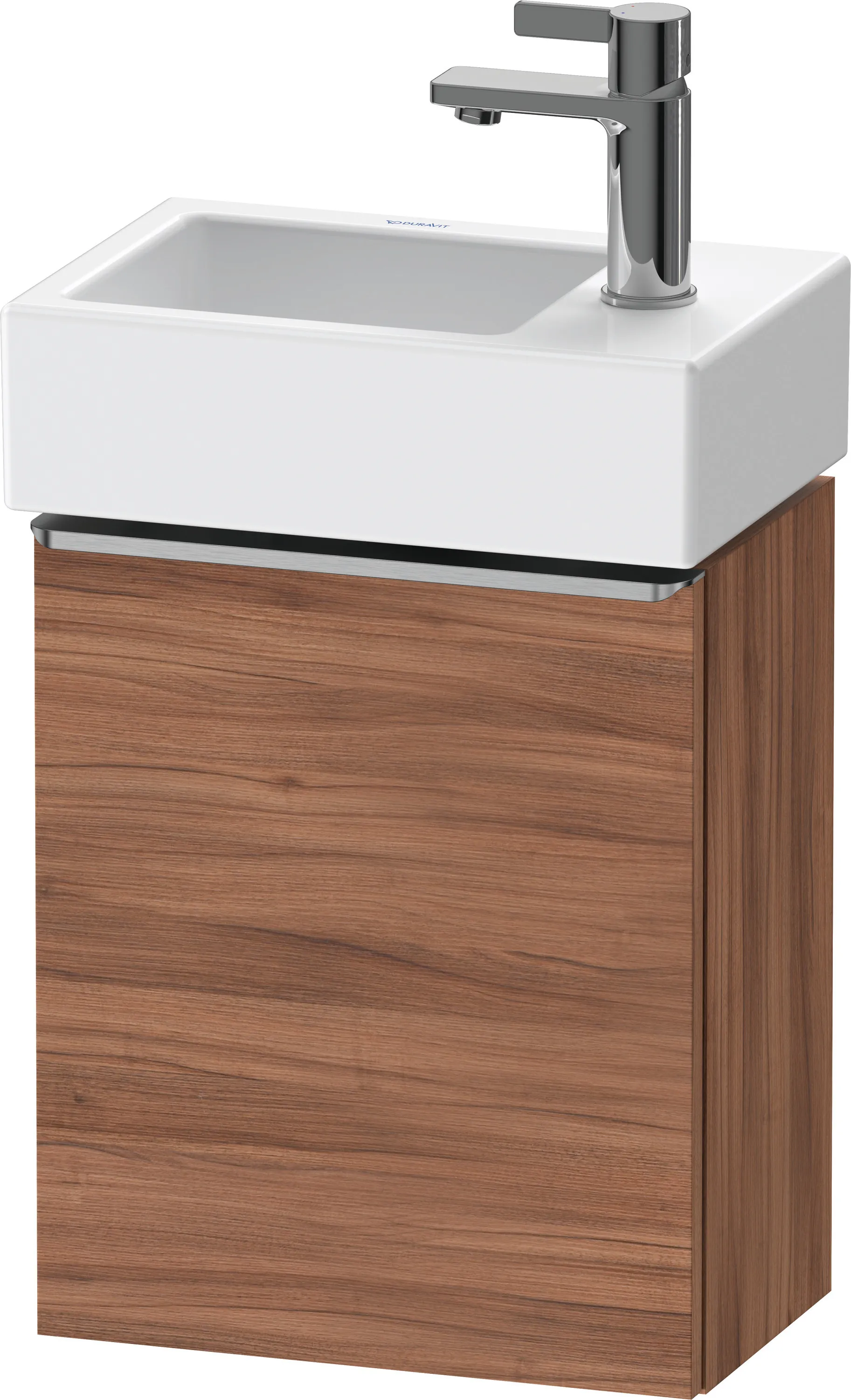 Duravit Waschtischunterschrank wandhängend „D-Neo“ 36,4 × 44 × 22,2 cm Nussbaum Natur