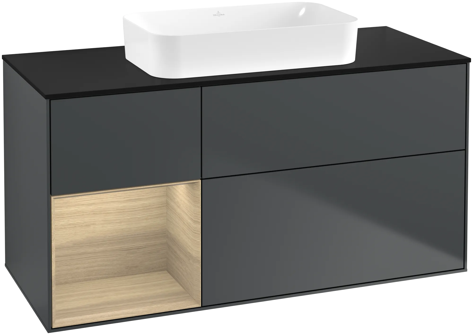 Villeroy & Boch Finion Waschbeckenunterschrank G70 1200x603x501mm Midnight Blue Matt