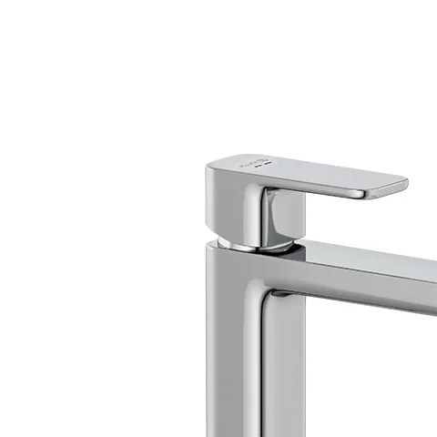 Kludi-RENON Waschtisch-Einhandmischer 110 DN 15, chrom, 4,5 l/min, DVGW-zugelassen, Schnell-Montagesystem