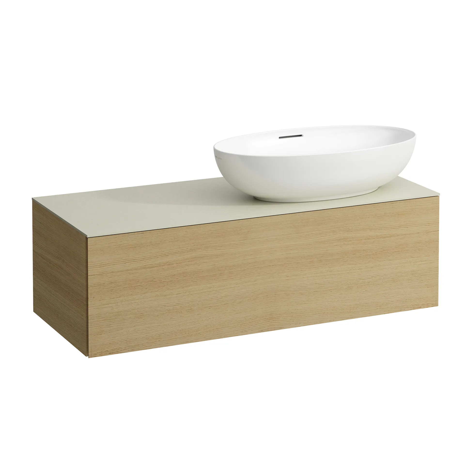 Laufen Schubladenelement „Ilbagnoalessi“ 1200 × 370 × 500 mm Eiche hell, ohne Hahnlochbohrung, rechts Laufen Schubladenelement „Ilbagnoalessi“ 1200 × 370 × 500 mm Eiche hell, ohne Hahnlochbohrung, rechts