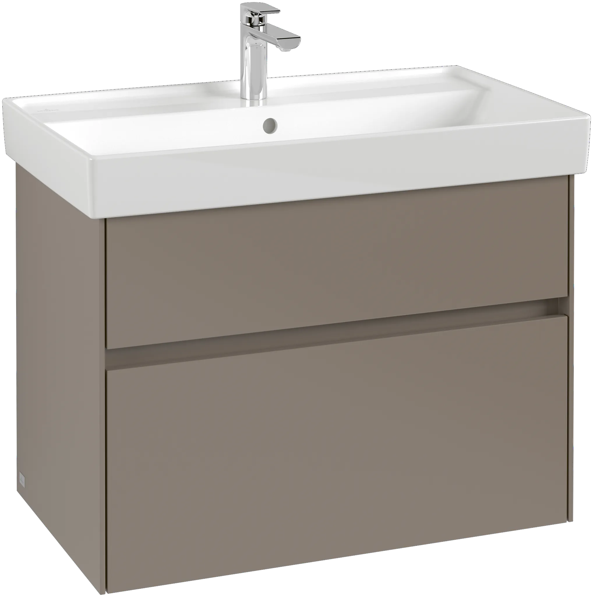 Villeroy & Boch Waschtischunterschrank „Collaro“ 754 × 546 × 444 mm Wine Red, für Becken mittig, mit Beleuchtung Villeroy & Boch Waschtischunterschrank „Collaro“ 754 × 546 × 444 mm Wine Red, für Becken mittig, mit Beleuchtung