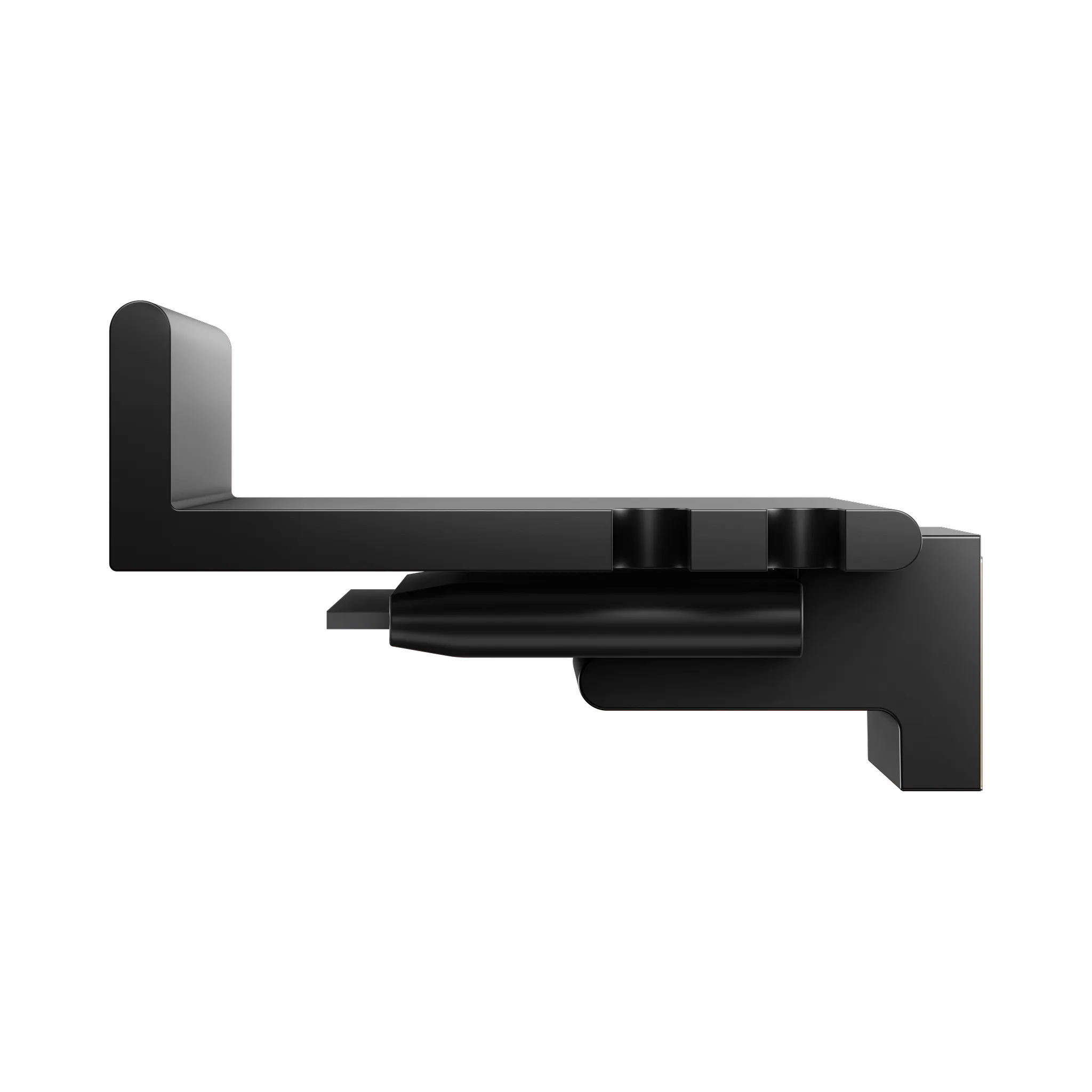 REVA 12859370000 Duschablage mit integriertem Glasabzieher schwarz REVA 12859370000 Duschablage mit integriertem Glasabzieher schwarz