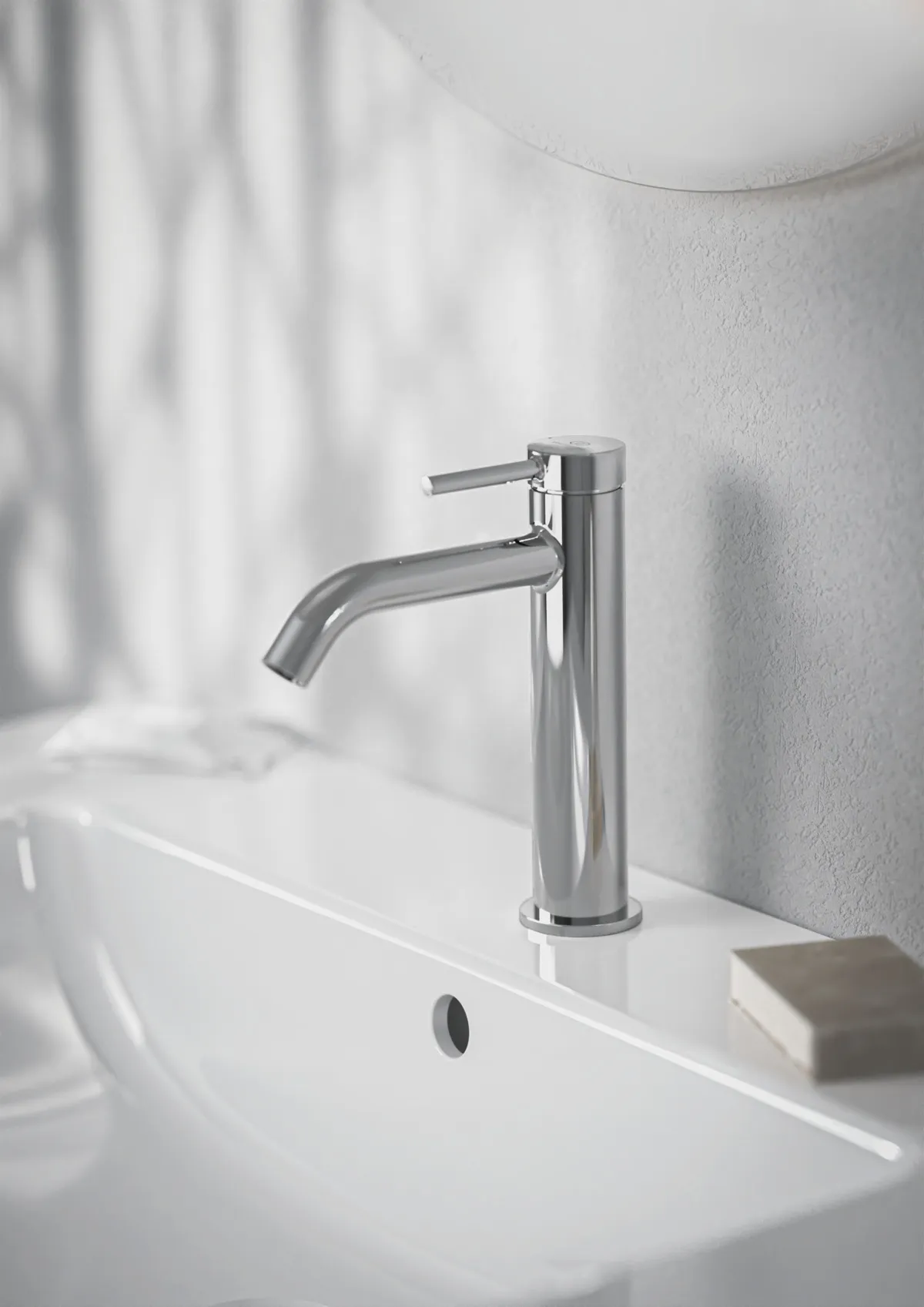 Waschtischarmatur Ceraline Nuovo Ausladung 135mm mit Push-Open Ventil Chrom Waschtischarmatur Ceraline Nuovo Ausladung 135mm mit Push-Open Ventil Chrom