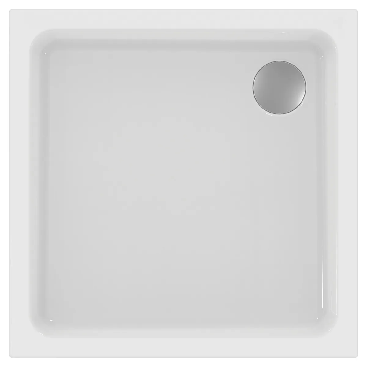 Ideal Standard Quadrat-Brausewanne Hotline Neu, Weiß, 800x800x80mm Ideal Standard Quadrat-Brausewanne Hotline Neu, Weiß, 800x800x80mm