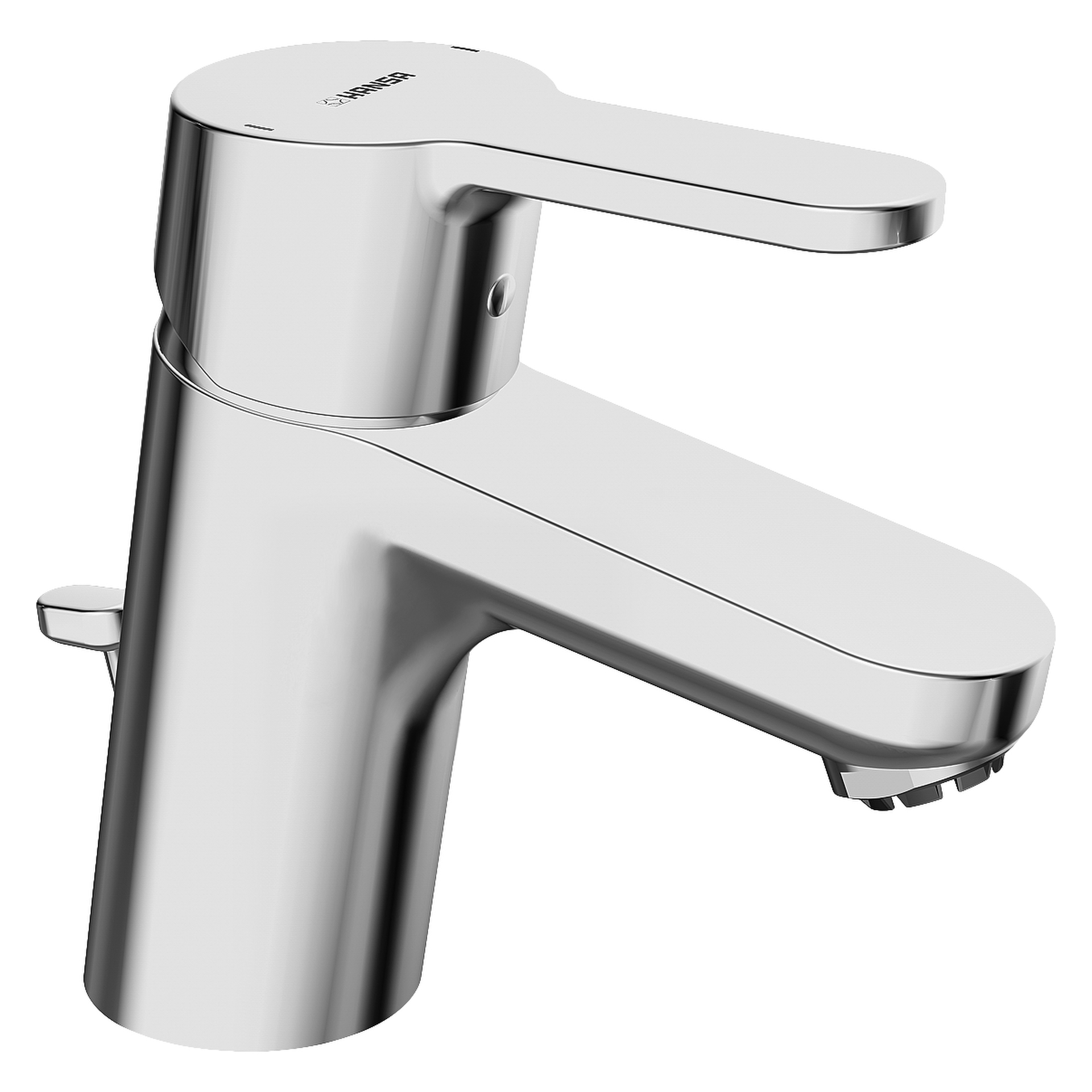 Einhand-Waschtischarmatur „Primo“ Ausladung 107 mm in Chrom Einhand-Waschtischarmatur „Primo“ Ausladung 107 mm in Chrom