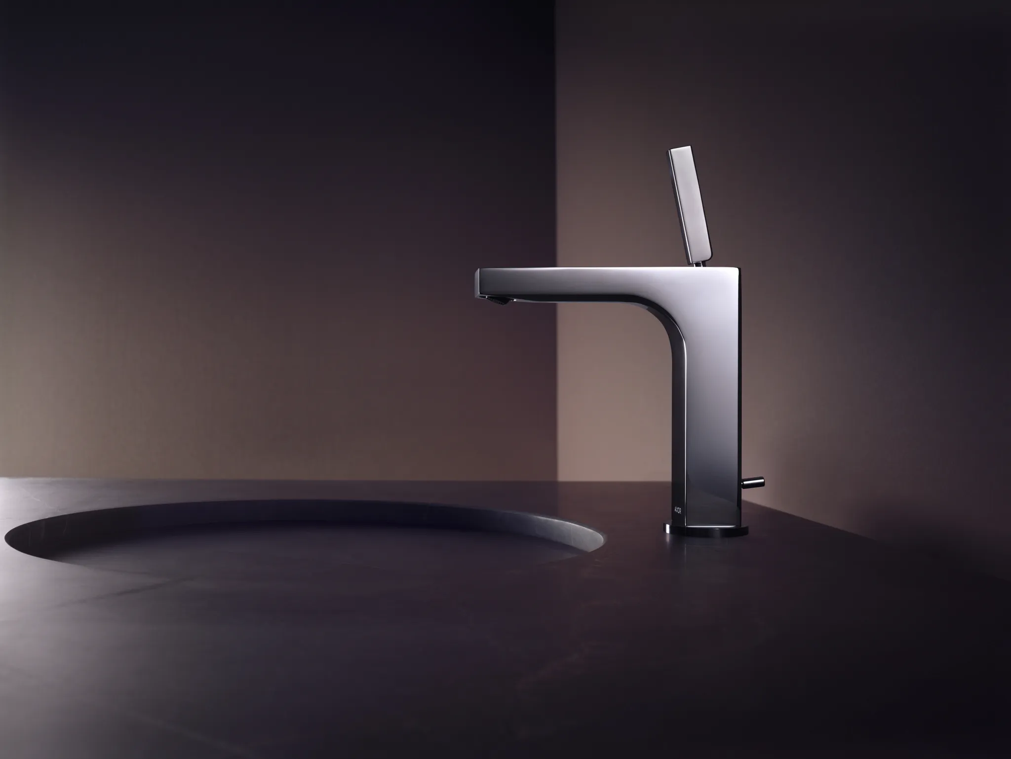 Hansgrohe AXOR Citterio Einhebel-Waschtischmischer 160 mit Pingriff und Zugstangen-Ablaufgarnitur, Chrom Hansgrohe AXOR Citterio Einhebel-Waschtischmischer 160 mit Pingriff und Zugstangen-Ablaufgarnitur, Chrom