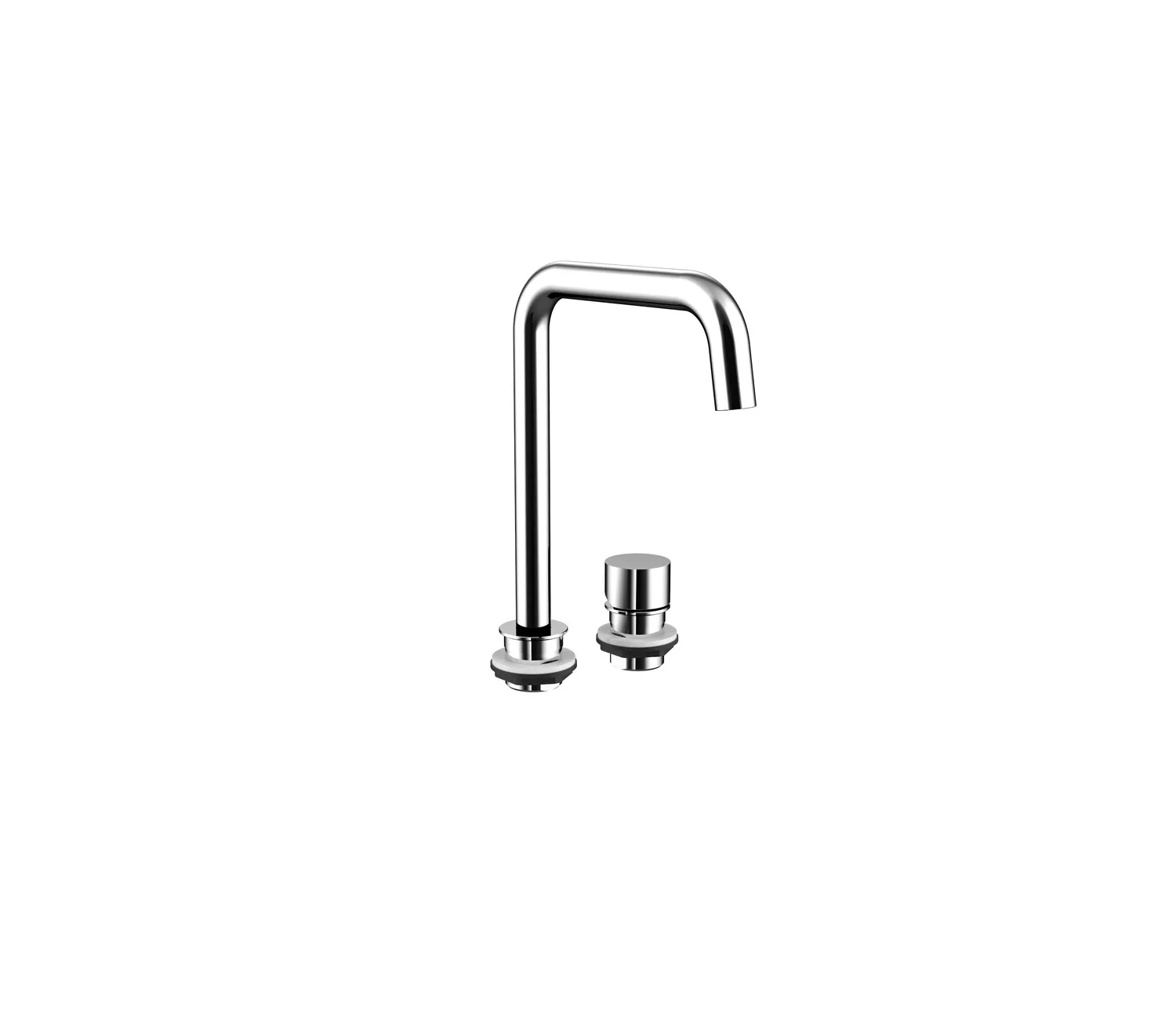 Waschtischarmatur evo, 2-Loch, chrom Waschtischarmatur evo, 2-Loch, chrom