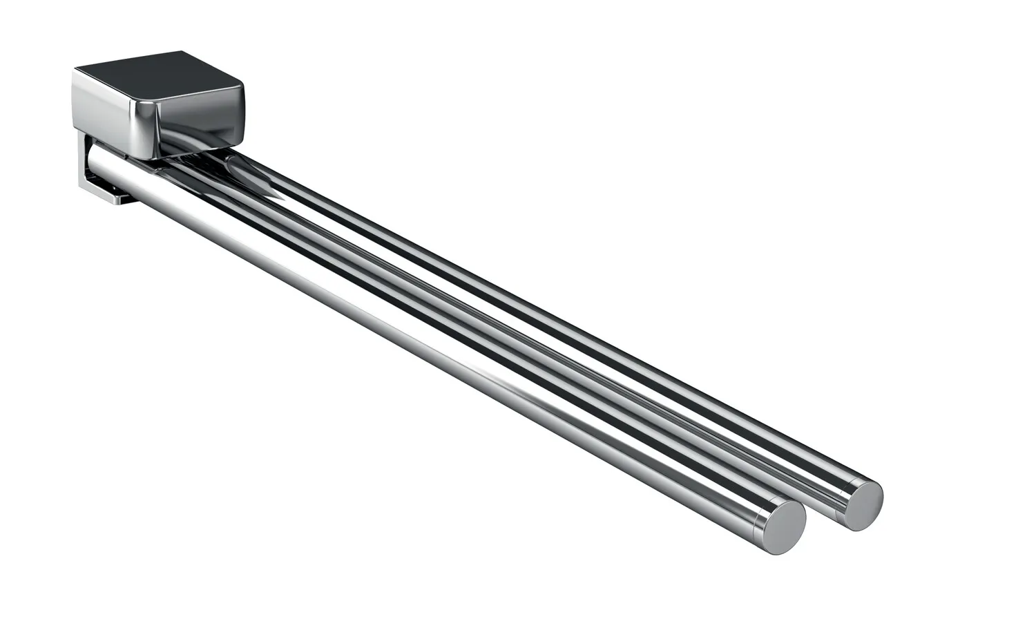 trend Handtuchhalter schwenkbar 2-armig, 350mm, chrom trend Handtuchhalter schwenkbar 2-armig, 350mm, chrom