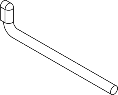 HEWI Handtuchhalter „Serie 477“ 2,8 × 10,5 × 2,8 cm in Felsgrau HEWI Handtuchhalter „Serie 477“ 2,8 × 10,5 × 2,8 cm in Felsgrau