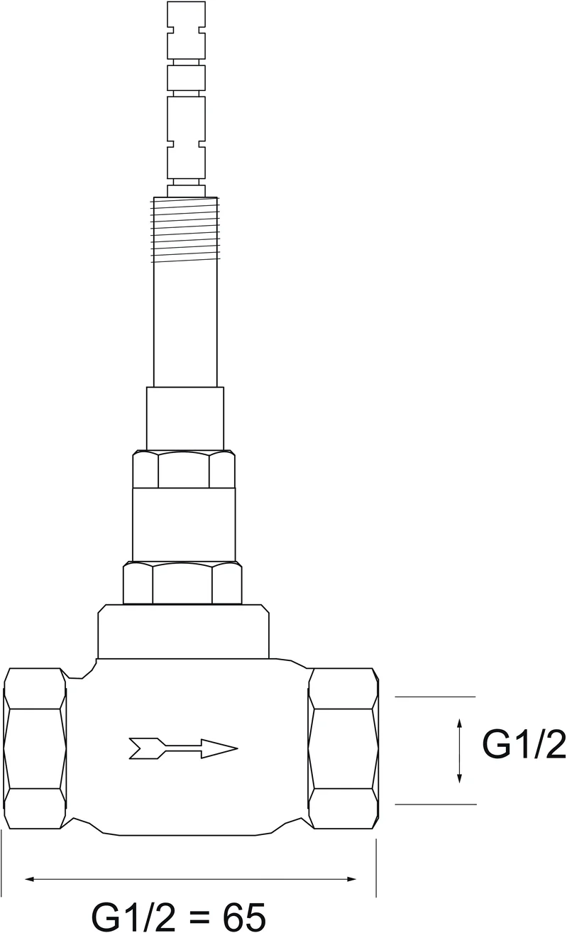 Hansa Oberteil Hansa 0220 G1⁄2 DN15 Wandmontage für Unterputz-Einbaukörper Hansa Oberteil Hansa 0220 G1⁄2 DN15 Wandmontage für Unterputz-Einbaukörper
