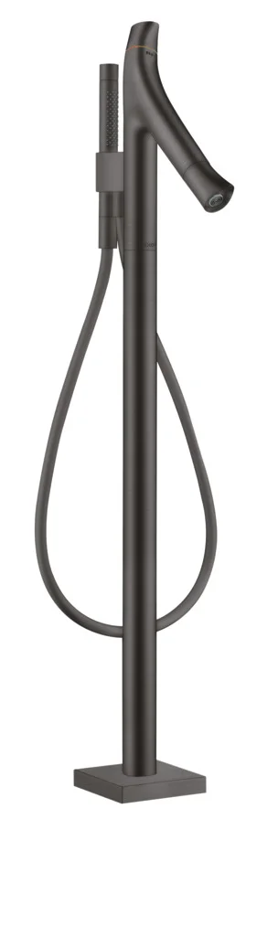 Hansgrohe Axor Starck Organic Wannenmischer bodenstehend, Brushed Black Chrome, Ausladung 175 mm Hansgrohe Axor Starck Organic Wannenmischer bodenstehend, Brushed Black Chrome, Ausladung 175 mm