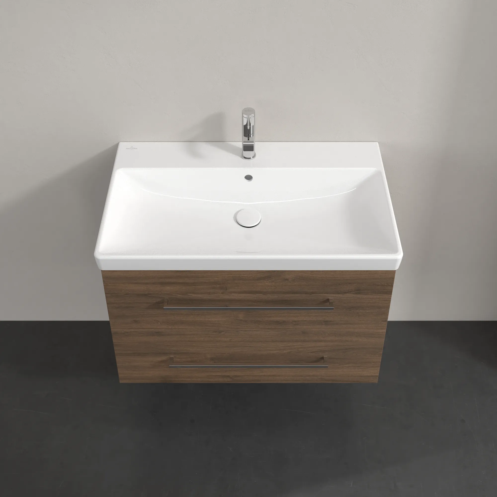 Villeroy & Boch Waschtischunterschrank „Avento“ für Schrankwaschtisch 780 × 514 × 452 mm Arizona Oak, Soft Closing