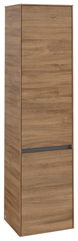 Villeroy & Boch Collaro Hochschrank C03301, 404x1538x349mm, 2 Türen, Kansas Oak