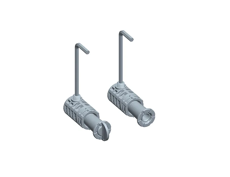 VitrA Ersatzteil V-Fit Montageset Wand-WC 90 mm