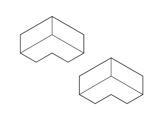 Dichtecken innen, 2 Stück, Länge 115 mm Breite 115 mm