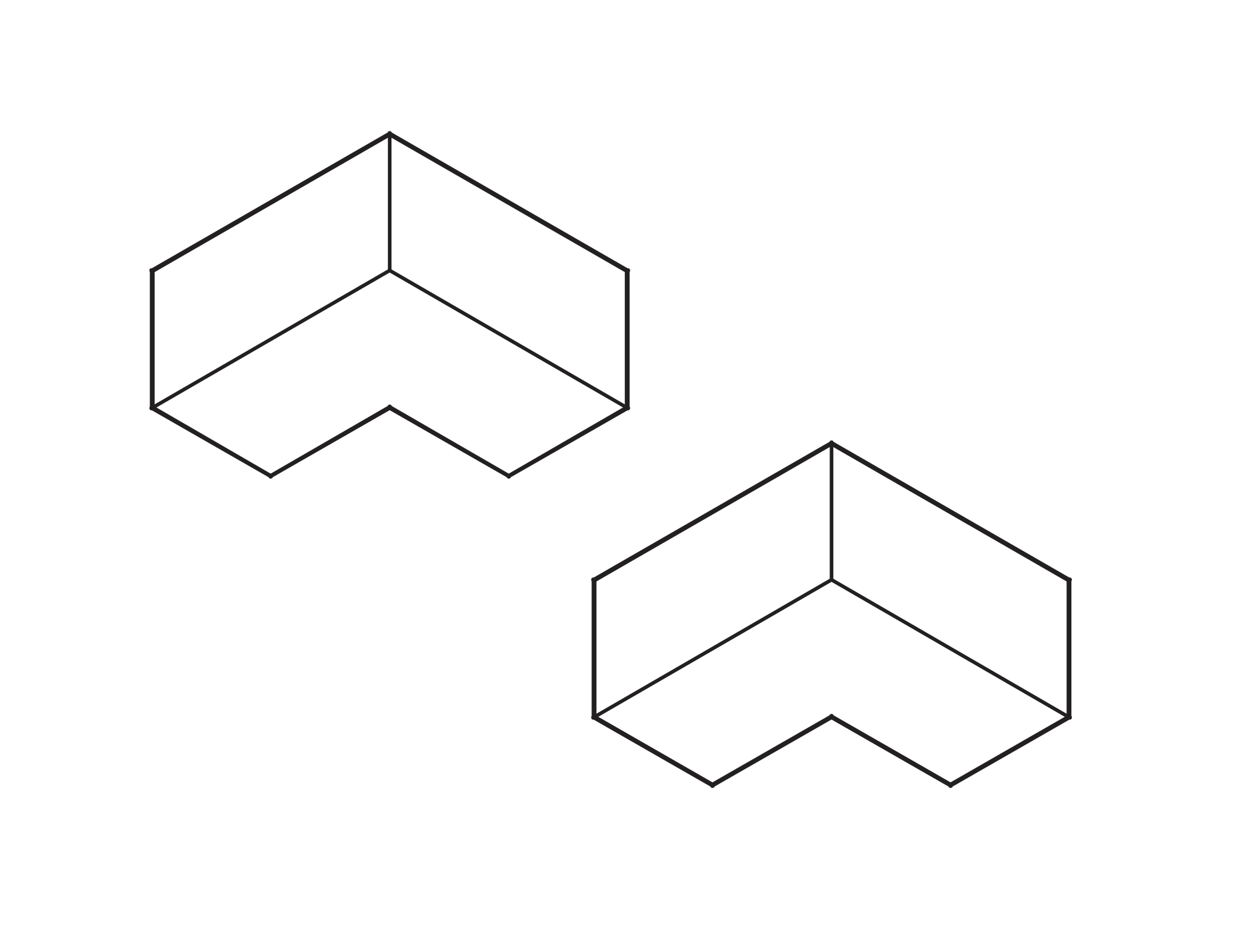 Dichtecken innen, 2 Stück, Länge 115 mm Breite 115 mm Dichtecken innen, 2 Stück, Länge 115 mm Breite 115 mm