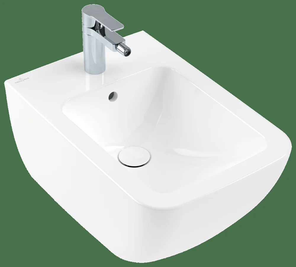 Villeroy & Boch Venticello Bidet Wandhängend 773-1 Weiß Alpin