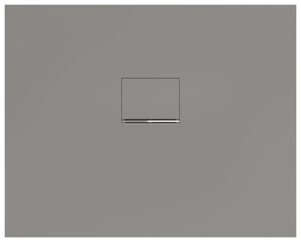 Villeroy & Boch Duschwanne Squaro Infinity, rechteckig, 1000 x 800 mm, Höhe 40 mm, Grey, Quaryl, Antirutschklasse C Villeroy & Boch Duschwanne Squaro Infinity, rechteckig, 1000 x 800 mm, Höhe 40 mm, Grey, Quaryl, Antirutschklasse C