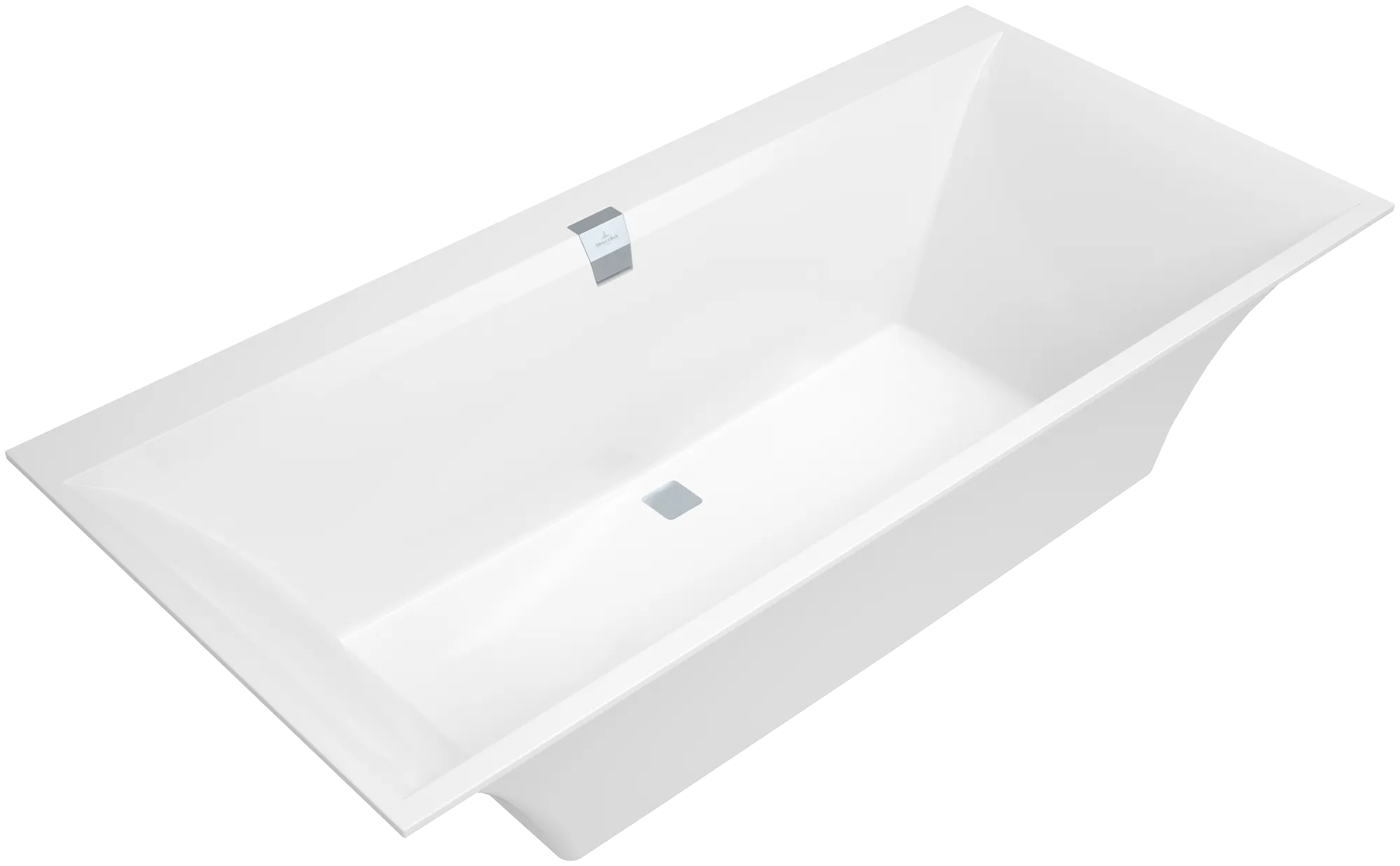 Villeroy & Boch Badewanne „Squaro Edge 12“ rechteck 190 × 90 cm, Mittelablauf in Weiß Alpin Farbe: Weiß Alpin / Größe: 190 × 90 cm / Whirlsystem: ohne Whirlsystem Villeroy & Boch Badewanne „Squaro Edge 12“ rechteck 190 × 90 cm, Mittelablauf in Weiß Alpin Farbe: Weiß Alpin / Größe: 190 × 90 cm / Whirlsystem: ohne Whirlsystem