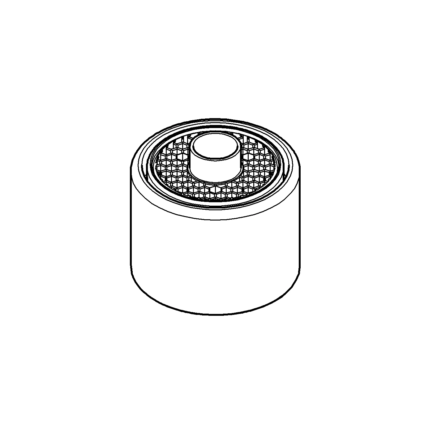 Mousseur 48194, Innengewinde, M 22 × 1, 19,0 l/min, Dual Strahlregler Blue, für Minta, chrom