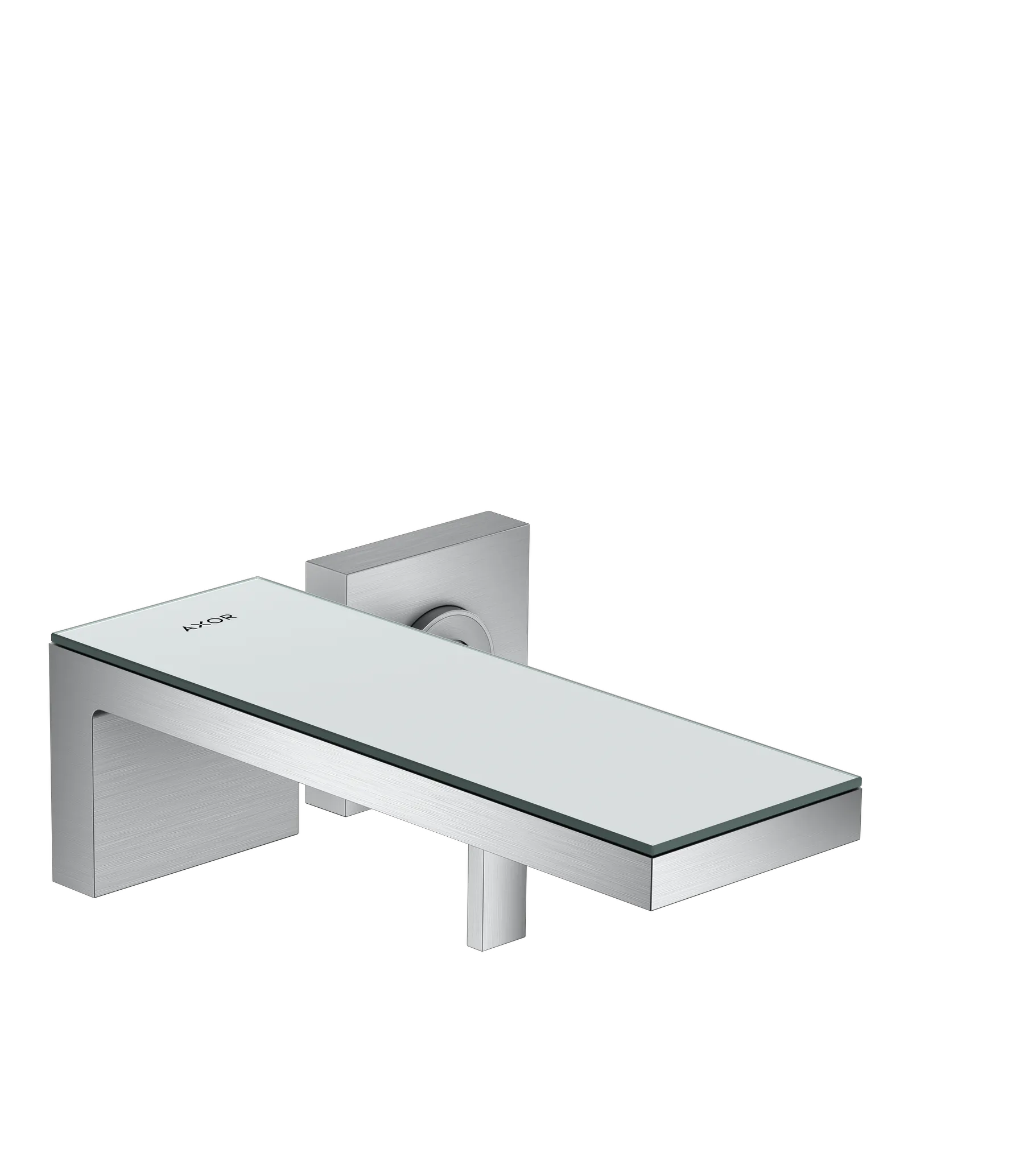 Hansgrohe AXOR MyEdition Mischer mit Platte 245 Glas, abnehmbar Hansgrohe AXOR MyEdition Mischer mit Platte 245 Glas, abnehmbar