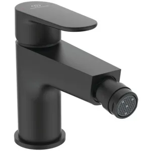 Bidetarmatur Cerafine O mit Push-Open-Ventil Ausladung 132mm Rose Bidetarmatur Cerafine O mit Push-Open-Ventil Ausladung 132mm Rose