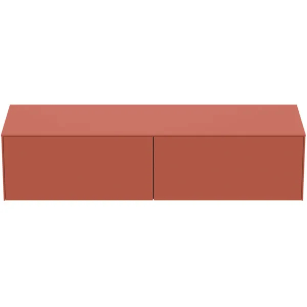 Ideal Standard Waschtischunterschrank Conca, 2 Auszüge, ohne Ausschnitt, 1587x505x370 mm, Sunset