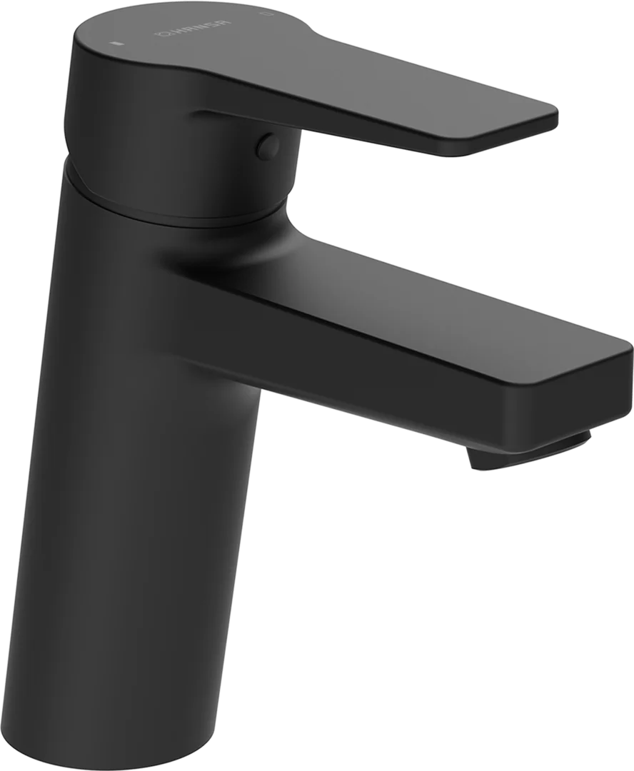 HansaTWIST Einhebelmischer Waschtischbatterie HansaTWIST XL 0902 Ausladung 123 mm DN15 Matt-Schwarz HansaTWIST Einhebelmischer Waschtischbatterie HansaTWIST XL 0902 Ausladung 123 mm DN15 Matt-Schwarz