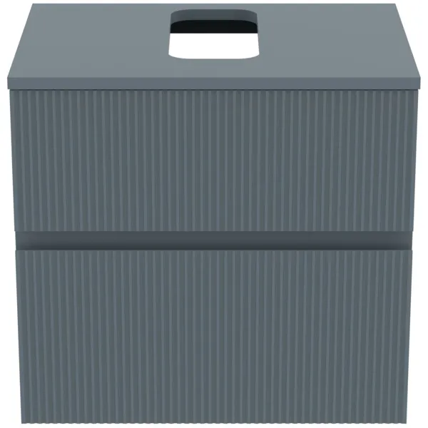 Ideal Standard Waschtischunterschrank „Finesse“ 60,2 × 55,8 × 44 cm Aschblau matt Ideal Standard Waschtischunterschrank „Finesse“ 60,2 × 55,8 × 44 cm Aschblau matt