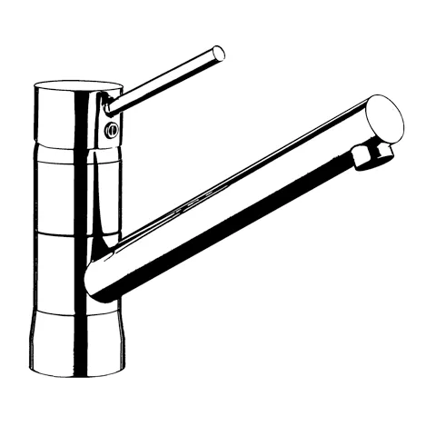 Kludi SCOPE Spültisch-Bajonett-Einhandmischer SPT-Bajonett-EHM DN 15, Unterfenster-Montage, chrom Kludi SCOPE Spültisch-Bajonett-Einhandmischer SPT-Bajonett-EHM DN 15, Unterfenster-Montage, chrom