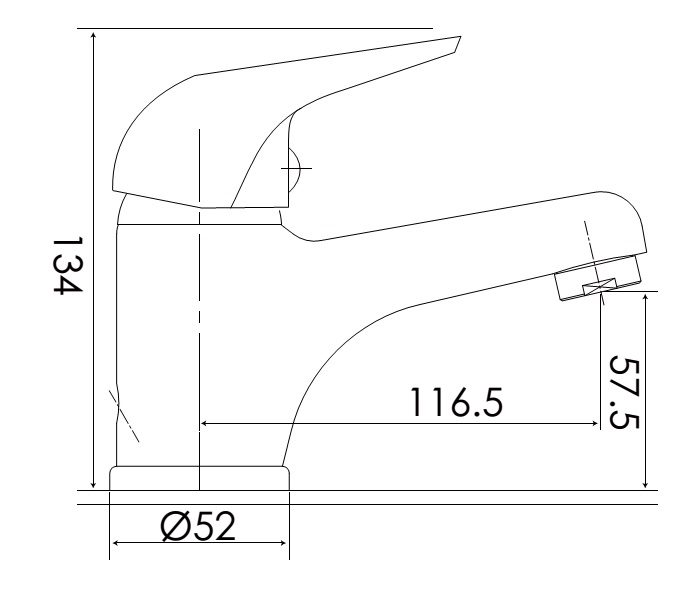 Waschtisch-Einhandbatterie AqvaBasic II - 1" 1/4 Zugstangen-Ablaufgarnitur - Kartusche mit keramischen Dichtscheiben - Heißwassersperre - Wassermengendurchflussregulierung - flexible Druckschläuche 3/8", DVGW W270 - P-IX 18222/IA - chrom